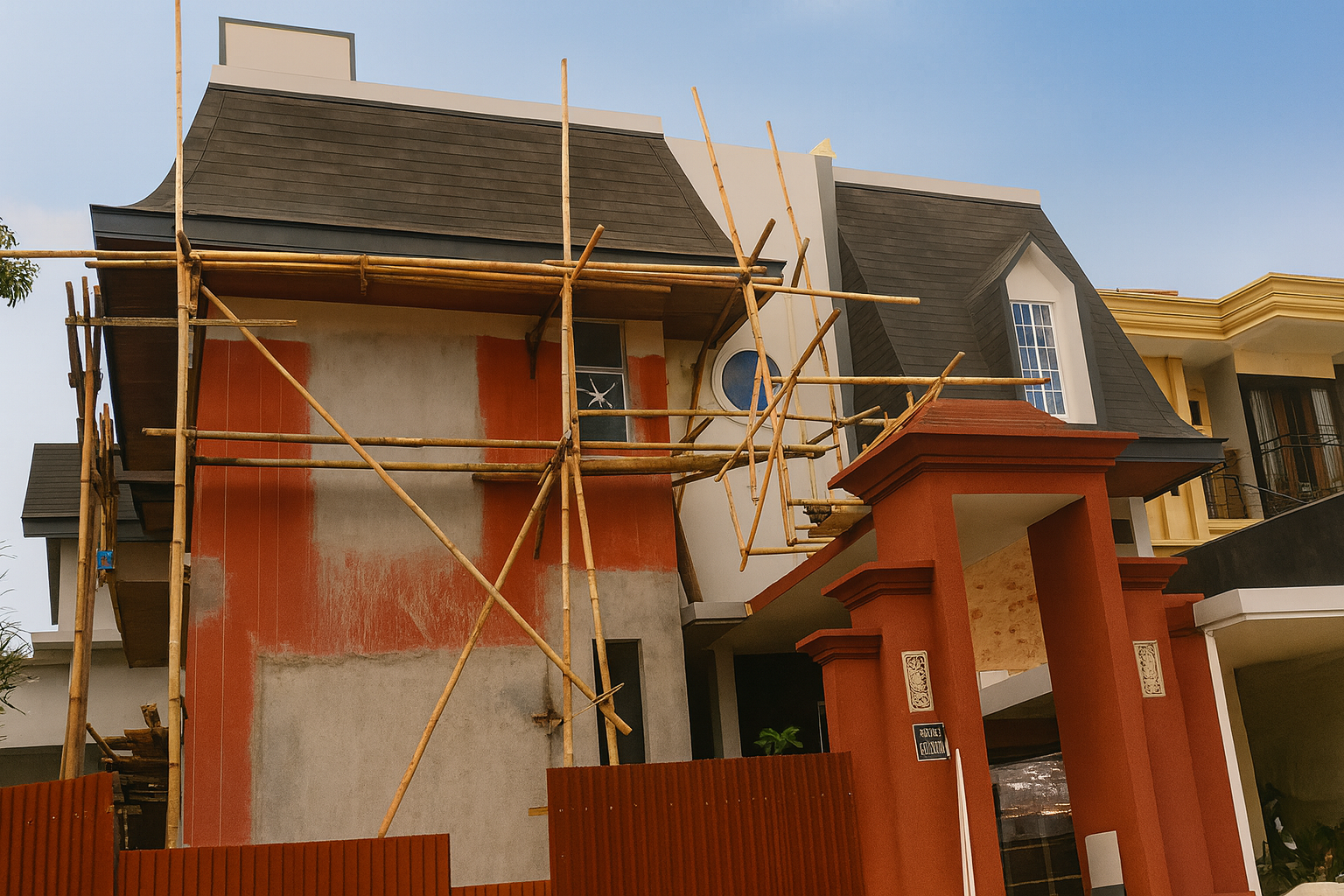 Sesudah renovasi atap