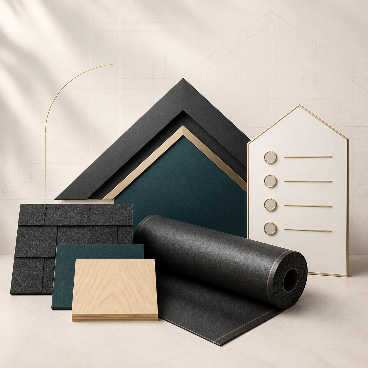 Visual brand dan standar kualitas Seno Roofing
